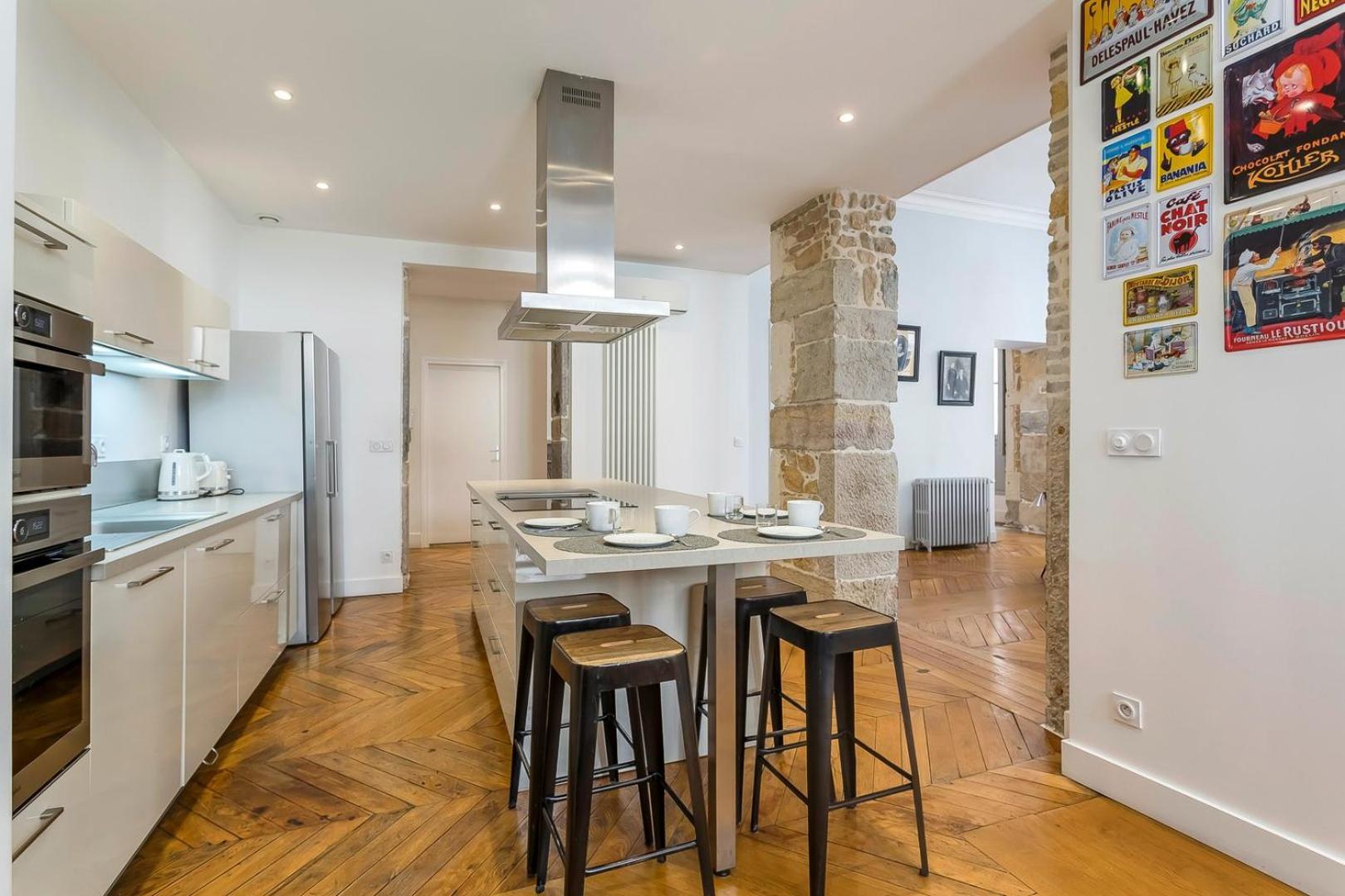 Charlie-Meublee Haut De Gamme-Duplex-260M2-Lyon 1 المظهر الخارجي الصورة